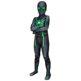 Kids Spider - Man Big Time Suit Printed Cosplay Stealth Halloween Costume for Children - Coscosmos